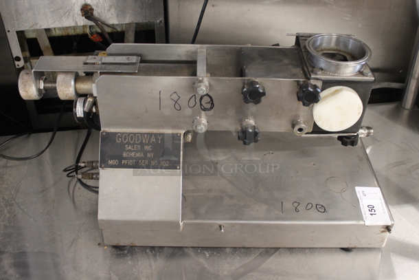 Goodway PF10T Stainless Steel Commercial Countertop Muffin Depositor.  - Image 2 of 5