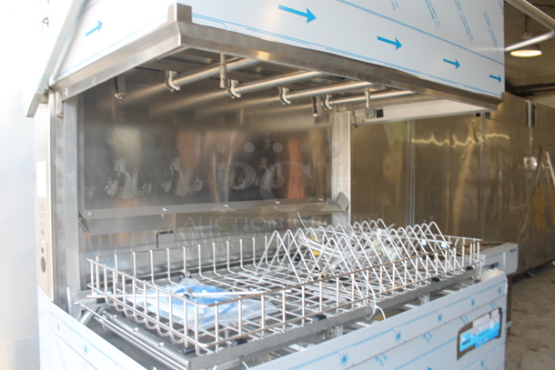 BRAND NEW! Meiko DV270.2 Stainless Steel Commercial High Temperature Hi Temp Pot and Pan Washer w/ Built In Booster. 460 Volts, 3 Phase. Stock Picture Used As Gallery Picture - Image 9 of 12