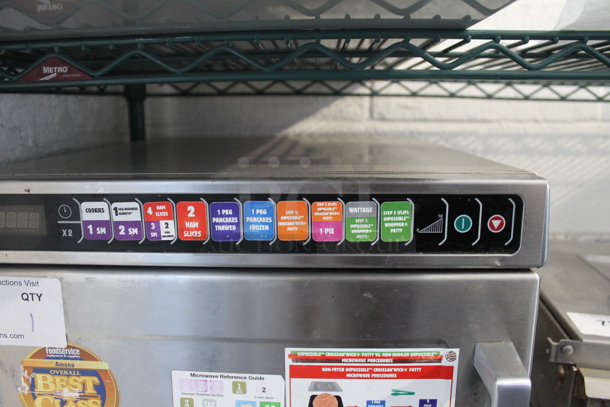 2018 Amana HCC18SD2 Stainless Steel Commercial Countertop Microwave Oven. 208/240 Volts, 1 Phase. - Image 3 of 6