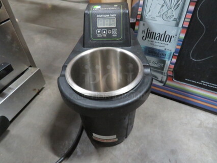 One Server Conservewell Drop In Heated Dipperwell With Countdown Timer. No Plug. 120 Volt. 100 Watt. #CW-DI. $590.64