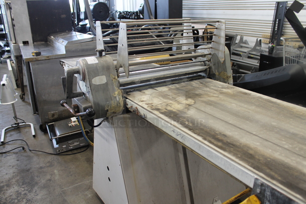 Rondo Seewer Solo-D Metal Commercial Floor Style Reversible Dough Sheeter. 250 Volts, 3 Phase. - Image 2 of 5