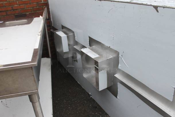 BRAND NEW SCRATCH AND DENT! 8' Stainless Steel Commercial Steam Hood. - Image 4 of 4