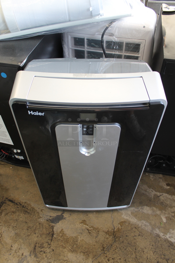 BRAND NEW SCRATCH AND DENT! Haier HPN14XCM Portable Air Conditioner, 14000-BTU. 115 Volts, 1 Phase. Tested and Working! - Image 1 of 5