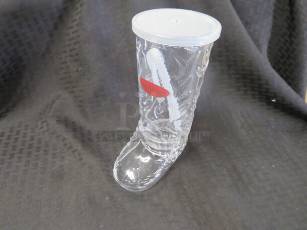 One Case Of 20 Poly Boot Mugs. - Image 1 of 4