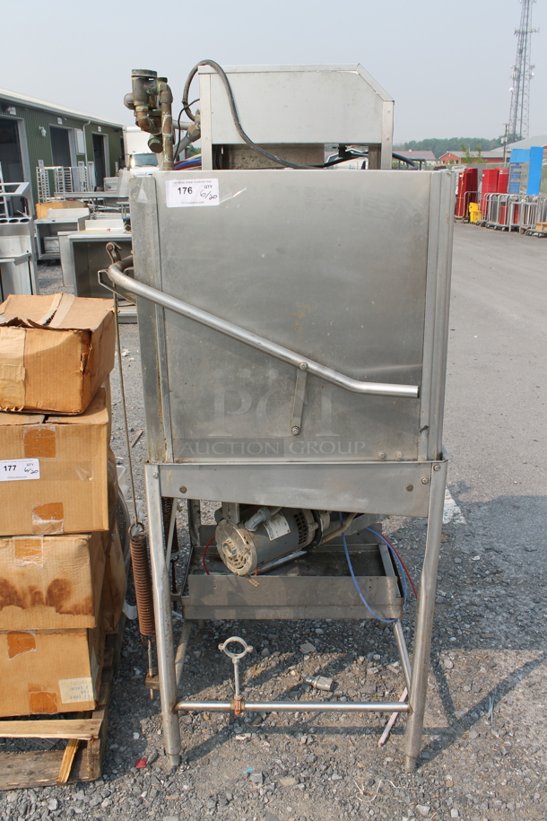 Jackson Conserver XL Commercial Stainless Steel Low Temp Door Type Dish Machine. 115V, 1 Phase.  - Image 1 of 7