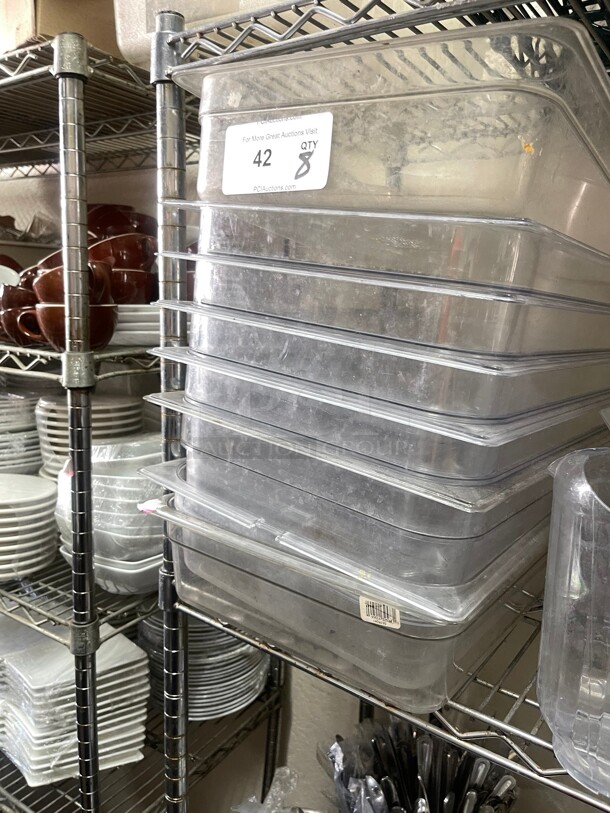 Cambro Commercial Full Size Plastic Containers NSF Great for Marinating Food