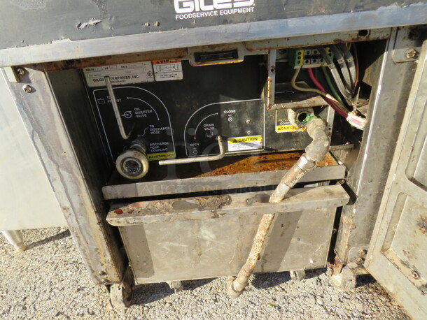 One Giles Electric Pressure Cooker On Casters. Model# GEF-720. 208 Volt. 3 Phase. 24X40X37 - Image 3 of 3