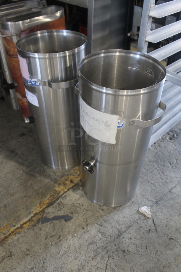 2 Curtis SCTC-3H-02 Stainless Steel Beverage Holder Dispensers. No Lids. 2 Times Your Bid! - Image 3 of 5