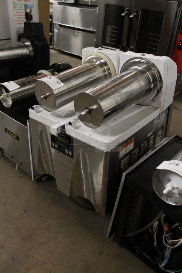 2018 Bunn ULTRA-2 Stainless Steel Commercial Countertop 2 Hopper Slushie Machine. Missing Hoppers. 120 Volts, 1 Phase. Tested and Powers On But Does Not Get Cold - Image 2 of 6
