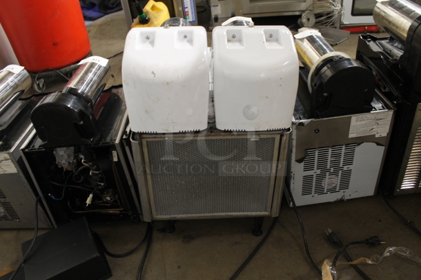 2018 Bunn ULTRA-2 Stainless Steel Commercial Countertop 2 Hopper Slushie Machine. Missing Hoppers. 120 Volts, 1 Phase. Tested and Powers On But Does Not Get Cold - Image 5 of 6