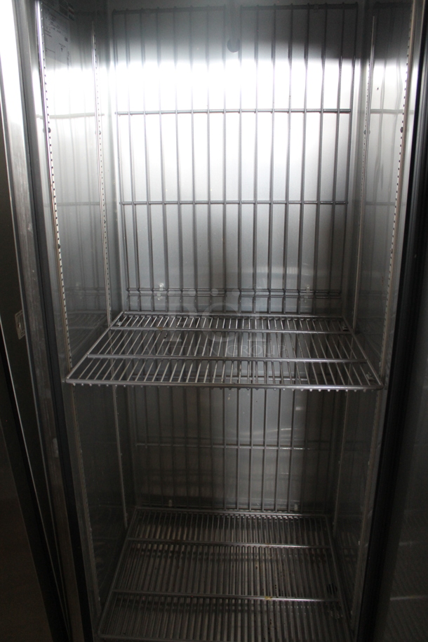 2017 True T-19F Stainless Steel Commercial Single Door Reach In Freezer w/ Poly Coated Racks. 115 Volts, 1 Phase. Tested and Powers On But Does Not Get Cold - Image 3 of 5