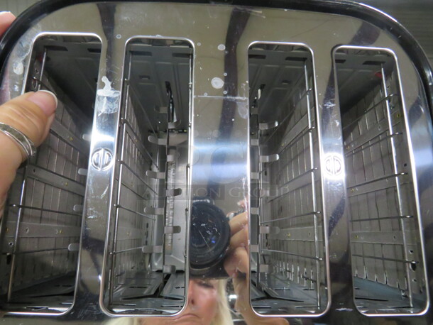 One NEW Black And Decker 4 Slice Toaster. - Image 2 of 2