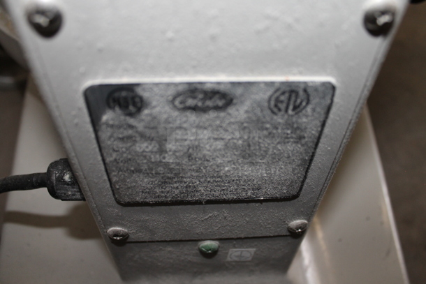 Globe SP20 Metal Commercial Countertop 20 Quart Planetary Dough Mixer w/ Stainless Steel Mixing Bowl, Bowl Guard, Paddle, Whisk and Dough Hook Attachments. 110 Volts, 1 Phase. Tested and Working! - Image 6 of 7