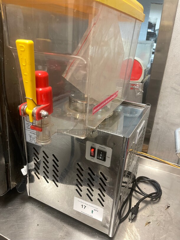 Working! Commercial Drink Dispenser Single Tank Juice Dispenser Cold Drinks NSF 115 Volt Tested and Working!  - Image 2 of 8
