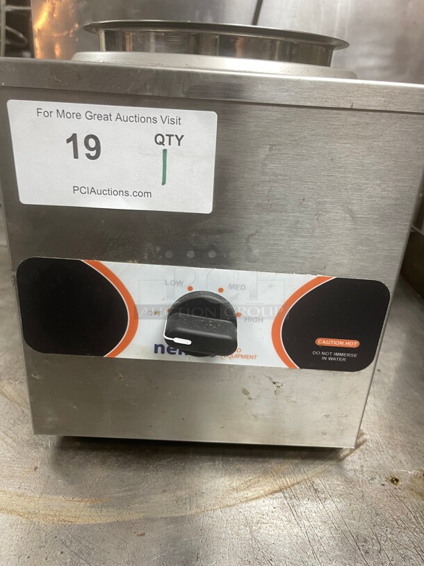New! Nemco 6110A 4 qt Countertop Soup Warmer w/ Thermostatic Controls, 350 Watts 120v NSF Tested and Working! - Image 5 of 8