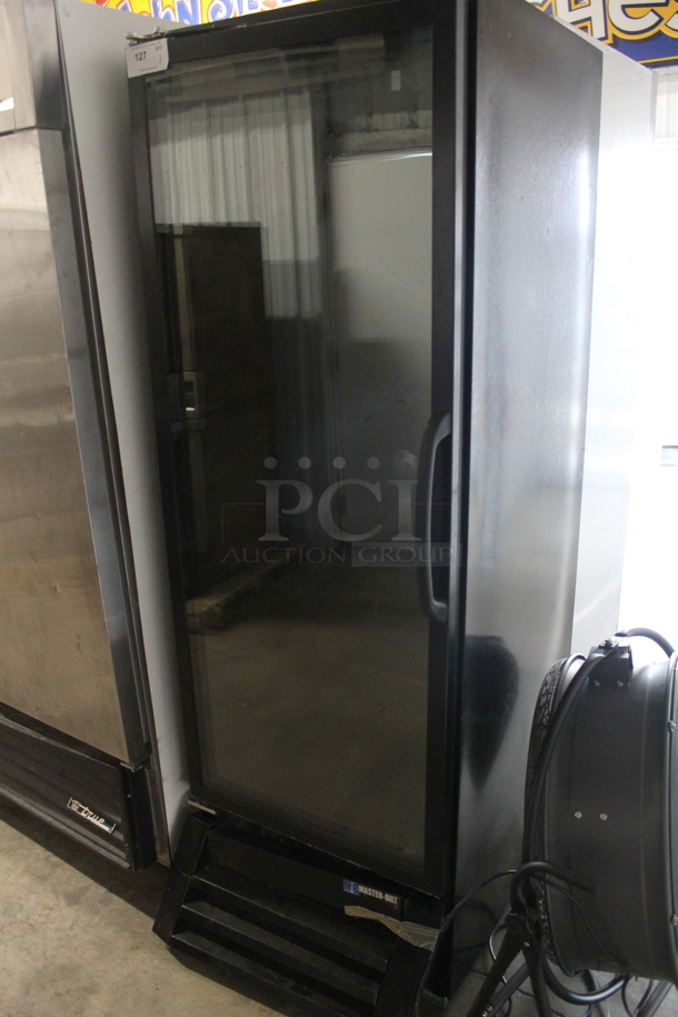 Master Bilt IM-23-HGP Black Single Door Ice Merchandiser Freezer. 115V, 1 Phase. Cannot Test Due To Missing Power Cord - Image 3 of 6