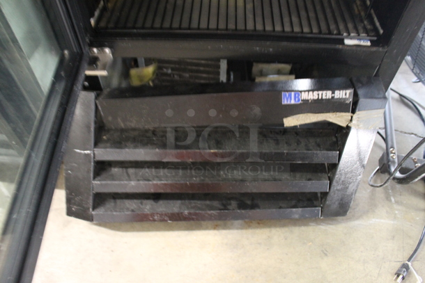 Master Bilt IM-23-HGP Black Single Door Ice Merchandiser Freezer. 115V, 1 Phase. Cannot Test Due To Missing Power Cord - Image 6 of 6