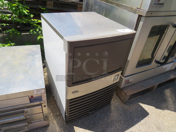 One Manitowic Under Counter Air Cooled Compact Ice Maker. 120 Volt. Model# QM45. $3505.46.  - Image 2 of 2