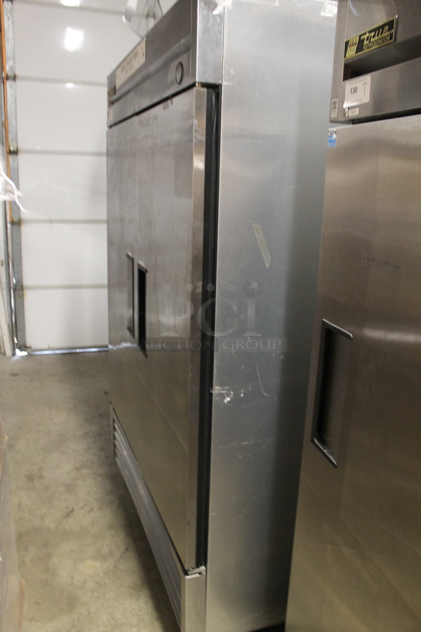 2013 True T-49F Commercial Stainless Steel Two Solid Door Reach-In Freezer With Polycoated Shelves. 115V, 1 Phase. Tested and Working! - Image 3 of 6