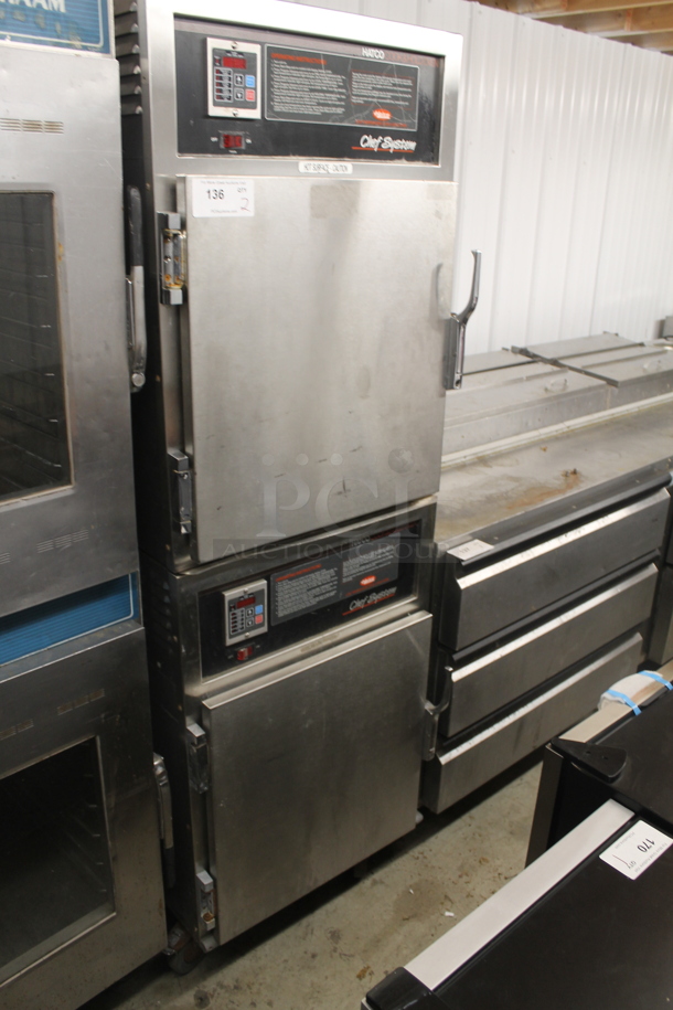 Hatco Commercial Stainless Steel Cook And Hold Double Oven With Pan Racks On Commercial Casters. 115 Volts, 1 Phase - Image 2 of 6