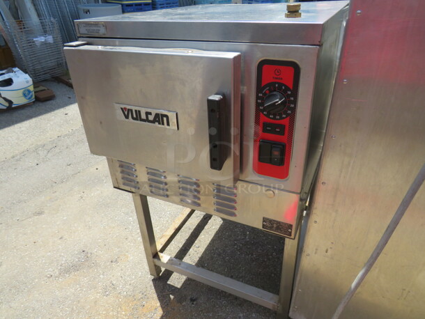 One Vulcan Electric Convection Steamer. Model# C24EA3. 208/240 Volt. 3/1 Phase. 24X34X42. $11,344.00. - Image 2 of 4