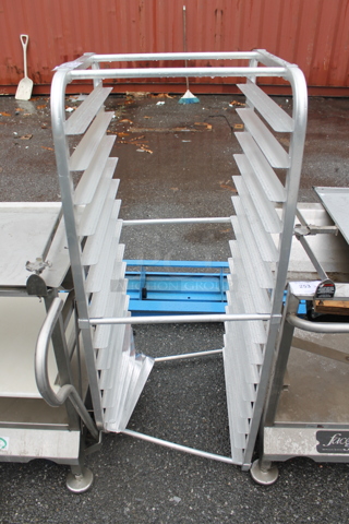 Metal Commercial Pan Rack.