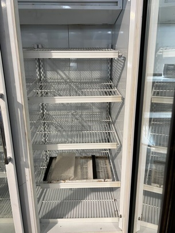 National Model ULG80BCP-6 Metal Commercial 3 Door Reach In Freezer Merchandiser w/ Poly Coated Racks. 115/208-230 Volts, 1 Phase. 78x33x80 - Image 7 of 7