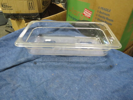 NEW 1/3 Size 2.5 Inch Deep Food Storage Container. 2XBID