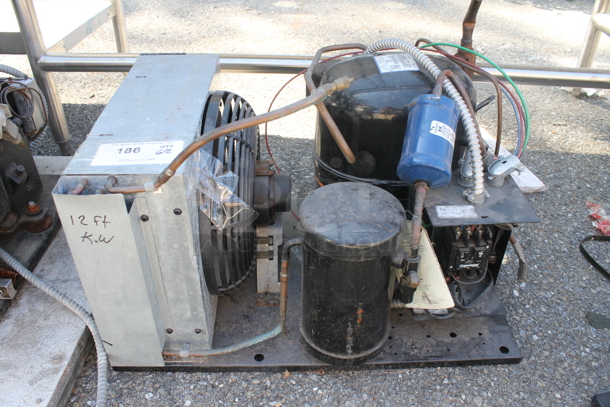 Copeland FJAL-A103-TFC-020 Commercial Condensing Unit. 208-230V, 3 Phase. - Image 1 of 4