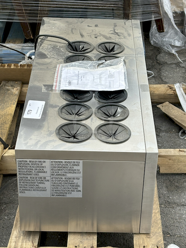 BRAND NEW SCRATCH & DENT! Summit Appliance STC12 12-Bottle Countertop Wine Cooler - 115V. Tested Gets Down To 49 Degrees.  - Image 3 of 7