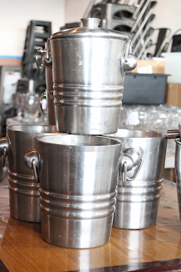 VIP STATUS - Top Of The Line!! Vollrath 46616 & OGGI Double Wall Champagne / Wine Buckets. 9x Your Bid - Image 4 of 6