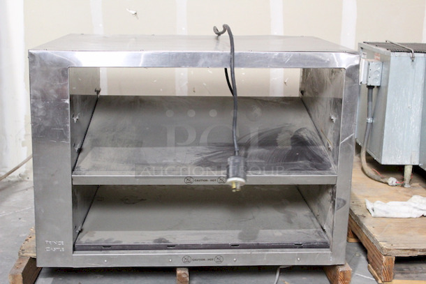 PERFECT! Prince Castle STB36C Heated Landing Shelf. 120-208v/60hz/2300w 36x27x25.

Tested. Turns On.  - Image 4 of 5