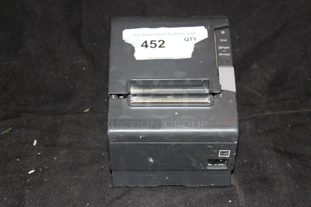 Epson TM-T88V Model 244A High Volume Thermal Receipt Printer.