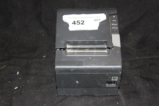 Epson TM-T88V Model 244A High Volume Thermal Receipt Printer. - Image 1 of 6