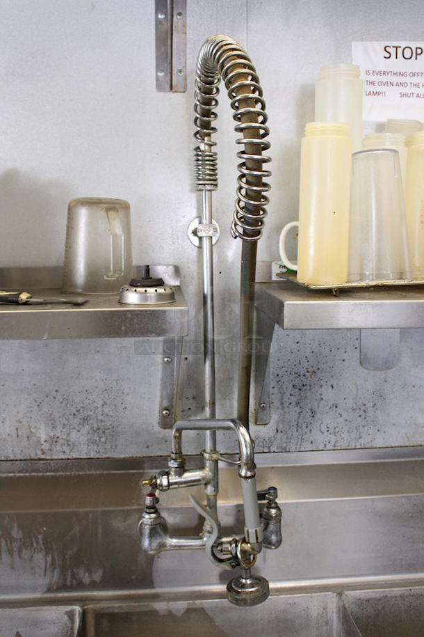 96" 3 Compartment Sink With Pre-Wash Unit. - Image 4 of 4