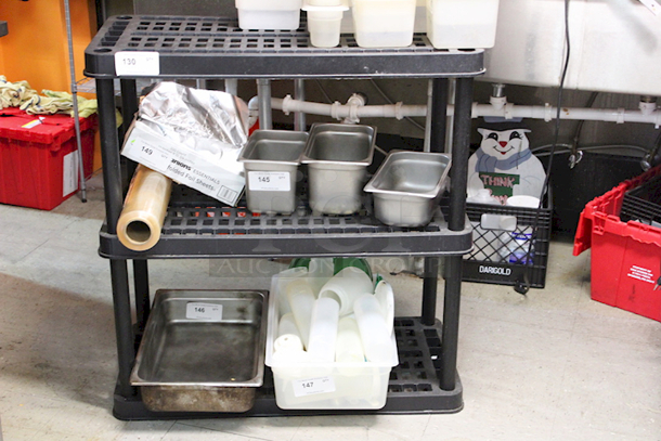 NICE! 3-Shelf Utility Rack. Only the rack.  - Image 1 of 3