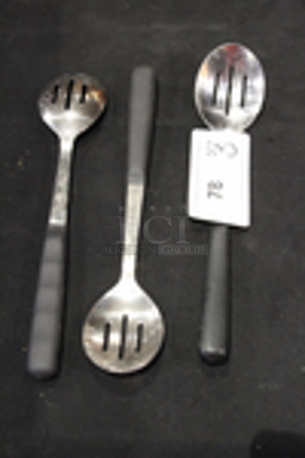 3 Slotted Spoons, 12". 
3x your Bid - Image 2 of 2