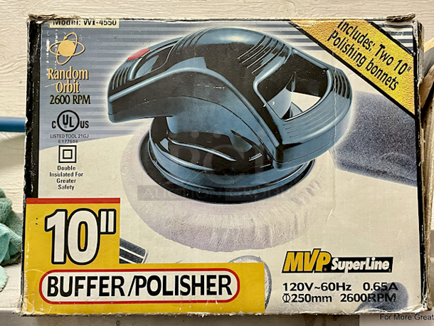 MVP Superline WI-4550 10" Buffer/Polisher, 120v - Image 3 of 3