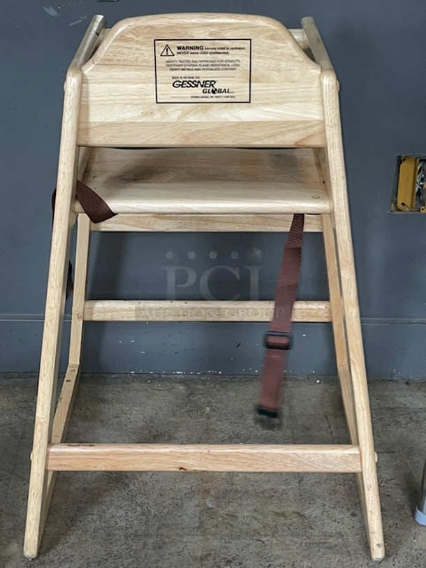 Gessner Global Wooden Highchair 
 - Image 4 of 5