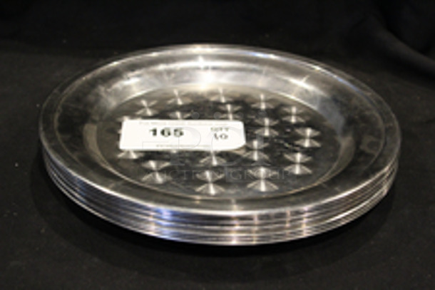 SWEET! 11-1/2” Round Platter, Stainless Steel.
10x Your Bid
 - Image 2 of 5