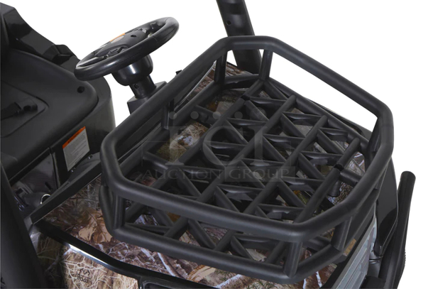 IN THE BOX! Dyncraft Realtree 24V UTV - Black. Realistic UTV Sounds, Suspension spring, Working Headlights, MP3 Input, Front Rack. - Image 4 of 6