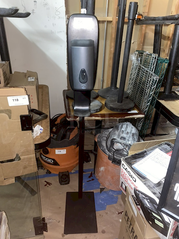 Touch-Free Hand Sanitizer Stand - Image 1 of 2