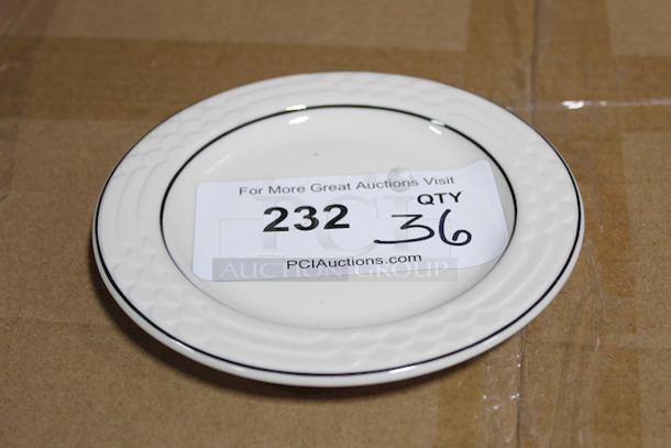 AMAZING! New Sterling China 21 Bread And Butter Dishes, 6-1/4". 36x Your bid - Image 1 of 2