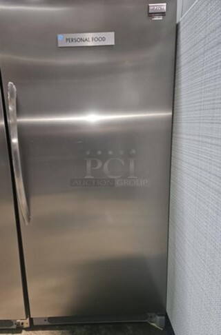  Electrolux Home Products, Inc. Frigidaire Gallery stainless steel refrigerator. In excellent condition, like new. 70" H x 32" W x 27" D. Model number- FGRU19F6QFB 
Serial number- WA73806501