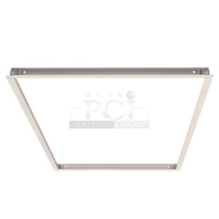 NEW Nora Recessed Mounting Kit For 2X4 LED Back Lit Panel. # NPD-24RFK/W. 2XBID