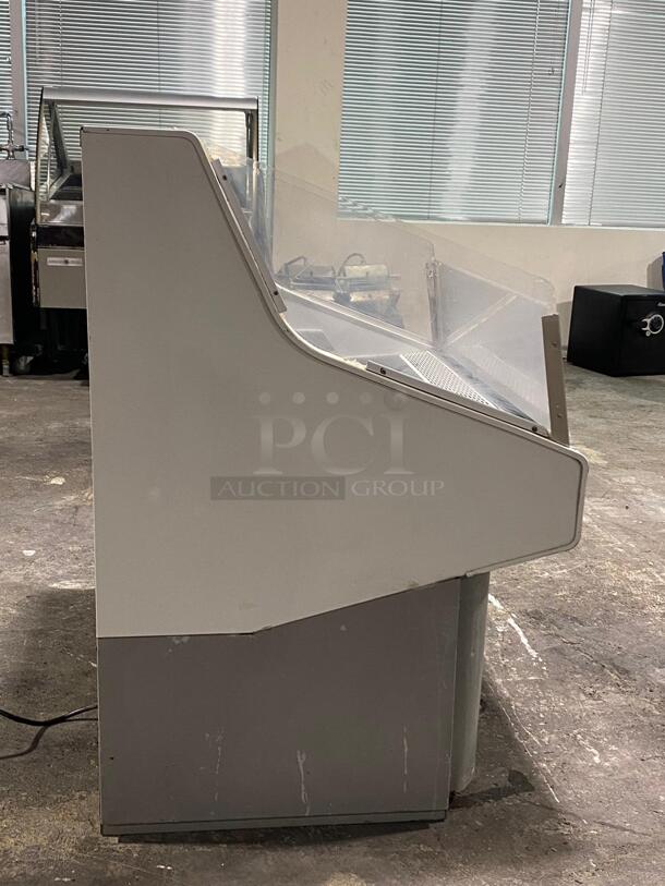 Hussmann SHM3-A microSC 36" white Horizontal Open Air Curtain Merchandiser - 115V Tested and working

 - Image 4 of 5