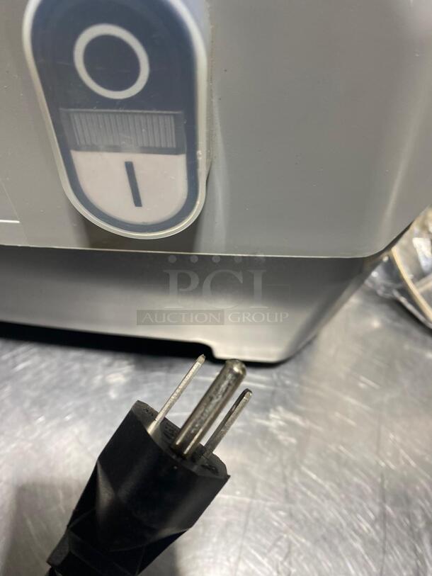 Hakka Continuous Feed Food Processor,Commercial Vegetable Cutter,Commercial Vegetable Chopper and Commercial Vegetable dicer.
 - Image 3 of 5