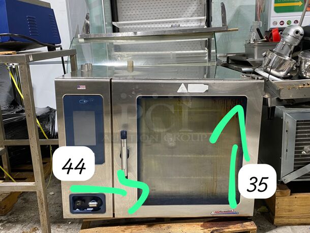 ALTO-SHAMM 10 PAN HALF SIZE NATURAL GAS COMBI-OVEN WITH SMOKER
 - Image 6 of 7