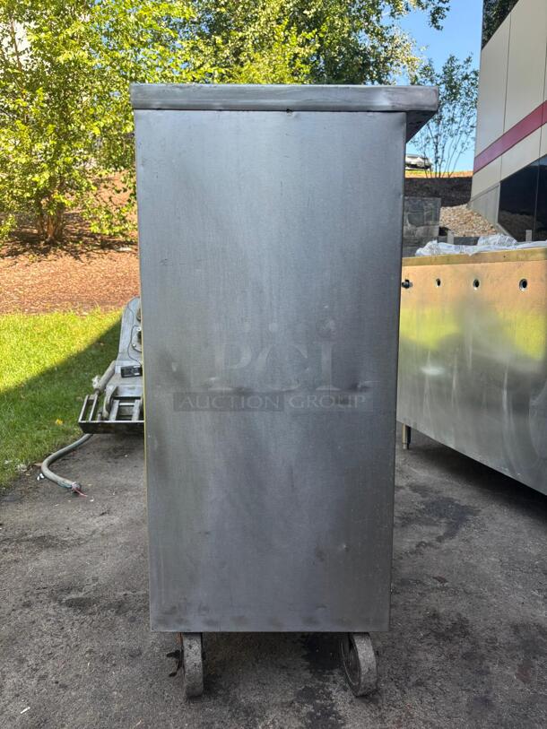 Stainless Steel Shelves With Wheels - Image 3 of 4