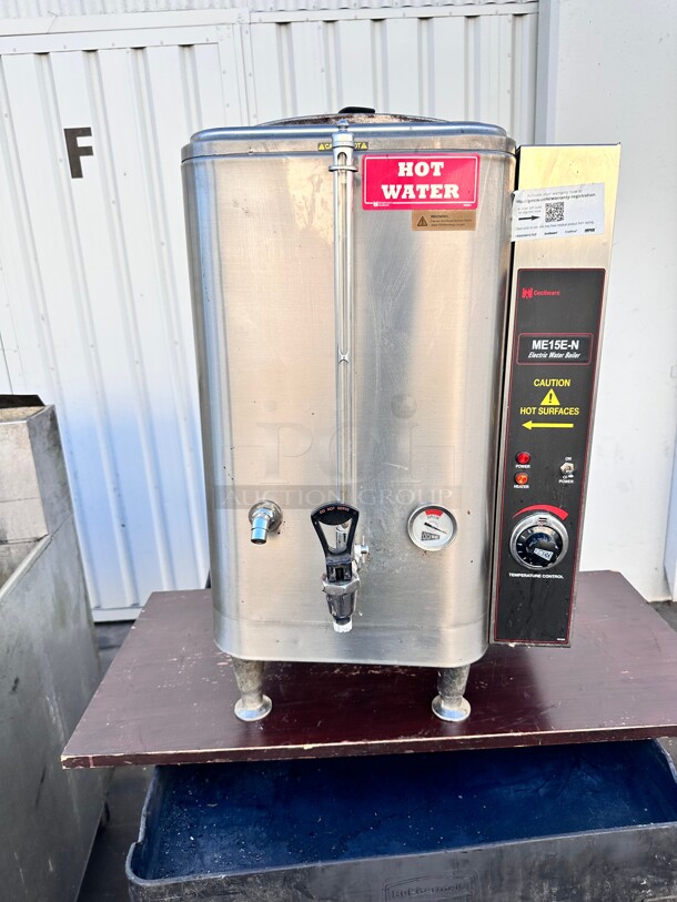 Nice Cecilware ME15EN 240v/3ph Water Boiler w/ 15 gal Capacity, Auto Refill Tested and Working! - Image 5 of 6